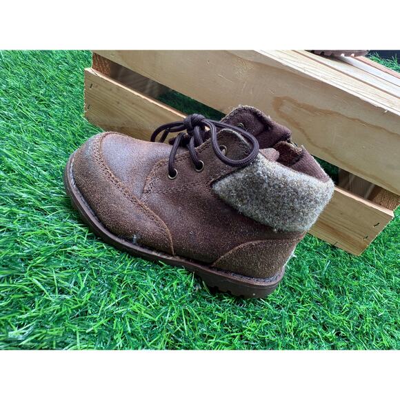 UGG-Kids Booties-Brown- Size 6T - Picture 3 of 10